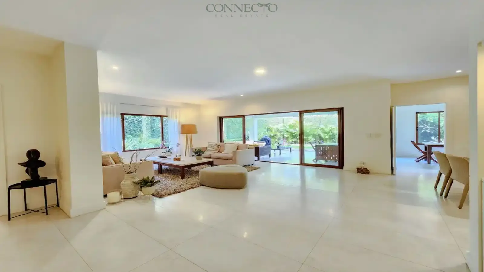 recently remodeled contemporary home, eco-friendly house with a large garden, private 4-bedroom home, green living luxury property, modern sustainable living house, home with terrace and TV room, contemporary eco features, remodeled contemporary home for sale.