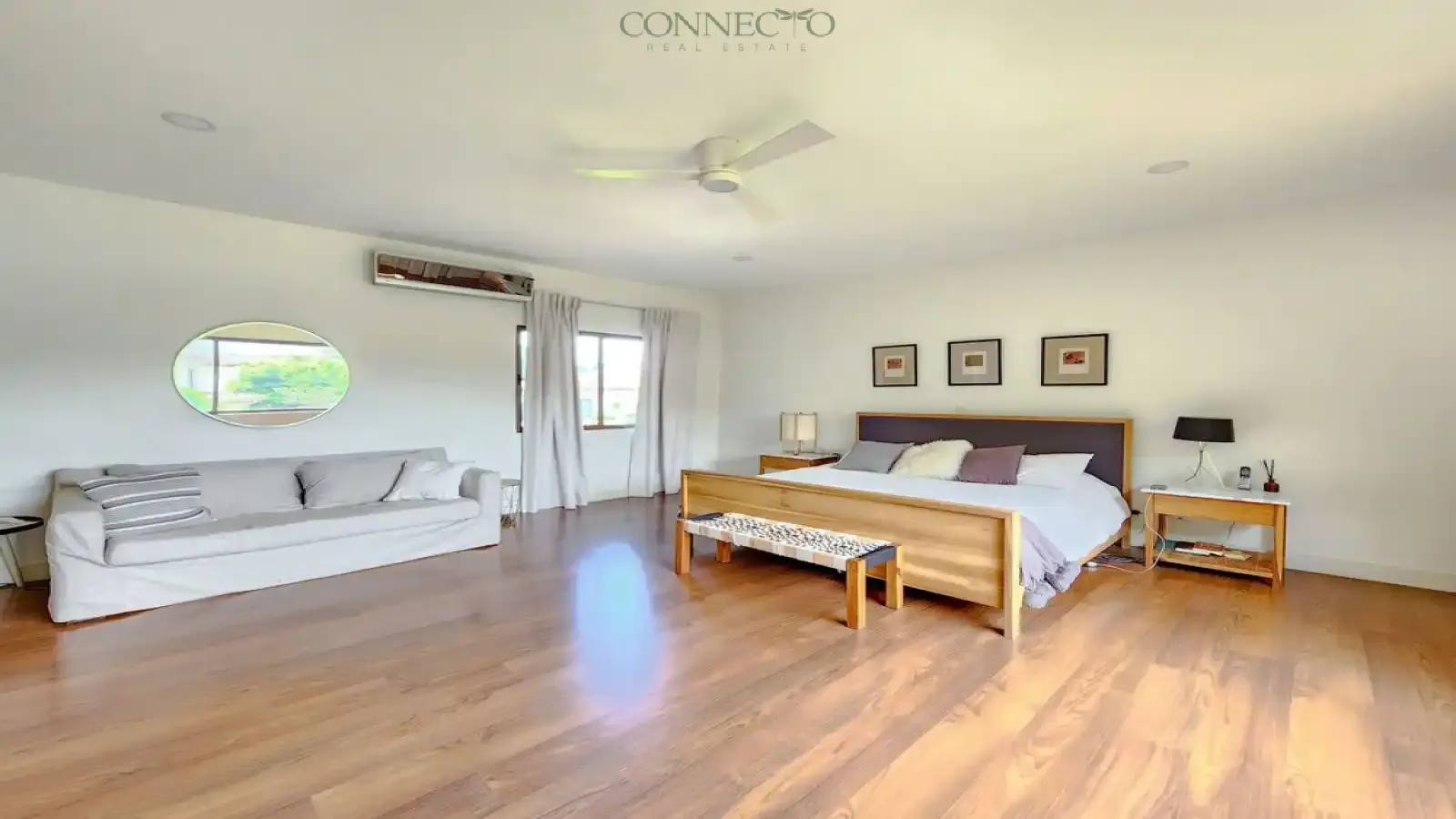 recently remodeled contemporary home, eco-friendly house with a large garden, private 4-bedroom home, green living luxury property, modern sustainable living house, home with terrace and TV room, contemporary eco features, remodeled contemporary home for sale.