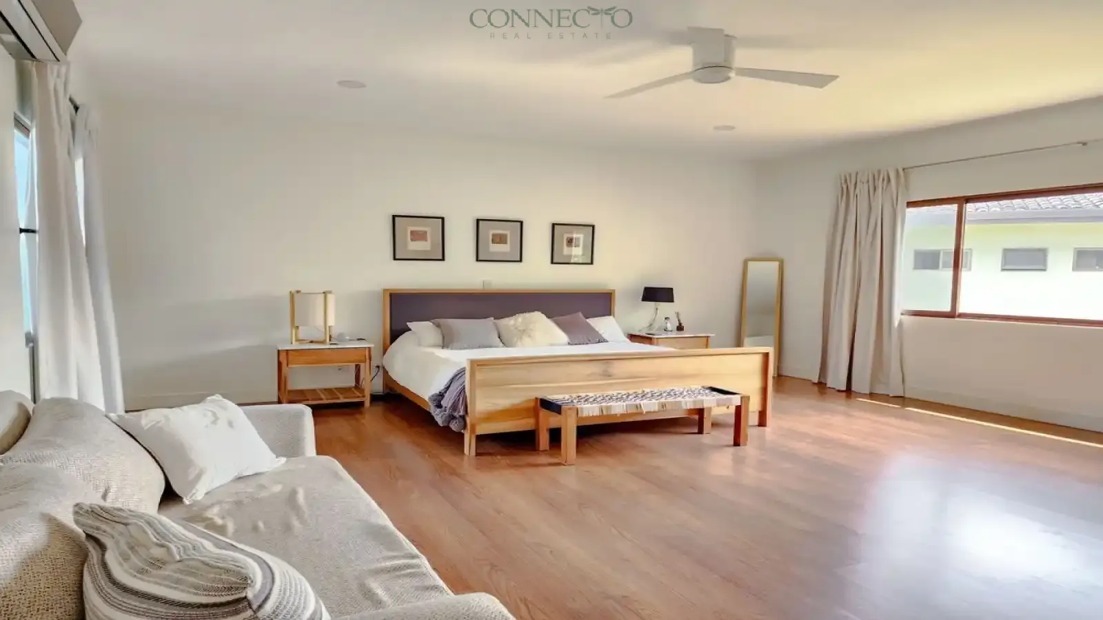 recently remodeled contemporary home, eco-friendly house with a large garden, private 4-bedroom home, green living luxury property, modern sustainable living house, home with terrace and TV room, contemporary eco features, remodeled contemporary home for sale.