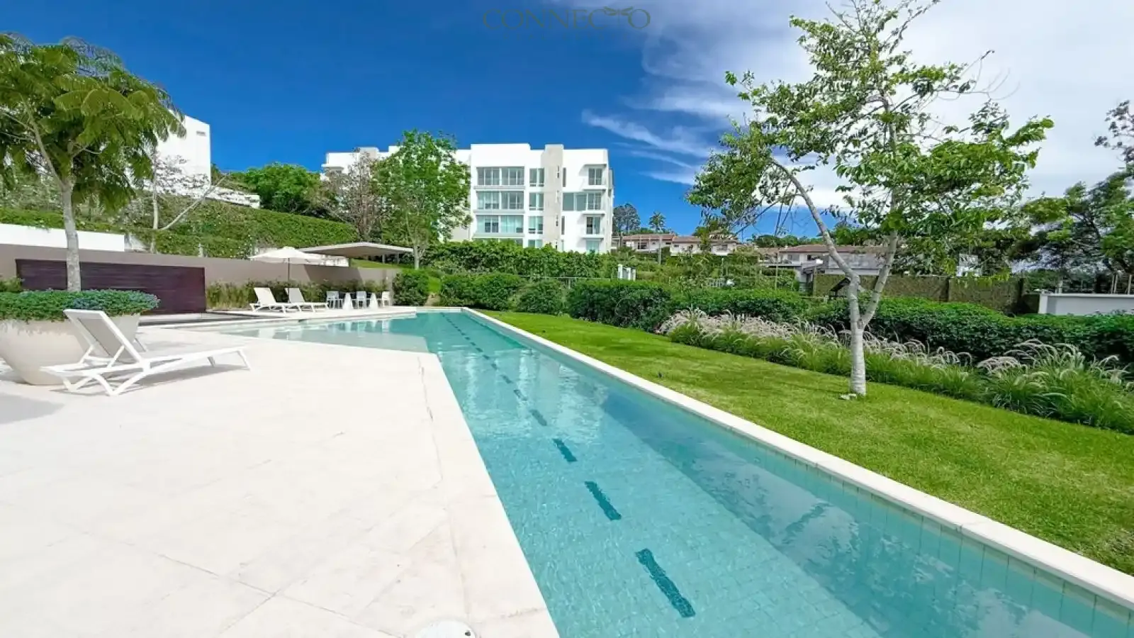 Apartamento de Lujo en Venta en Dukana, Escazú – 3 Habitaciones con Vistas Panorámicas, Luxury Apartment for Sale in Dukana, Escazú – 3 Beds, Panoramic Views, jardines, gardens, pet area, lap pool, piscina
